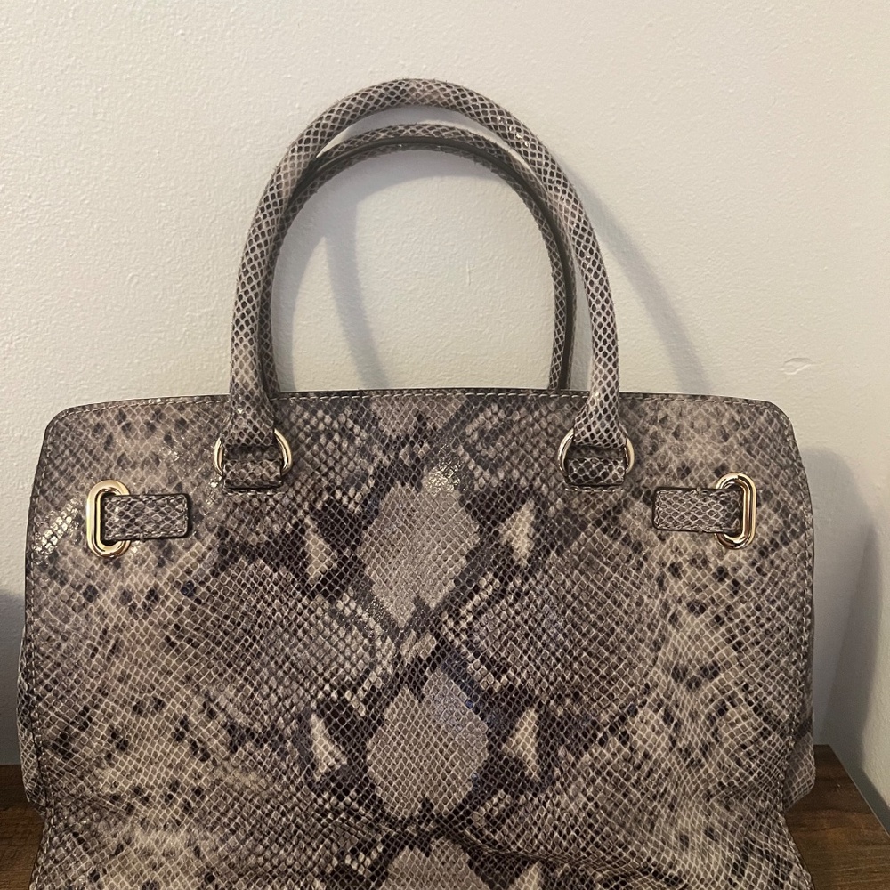 Michael Kors Leather Python Embossed Bag. - image 2
